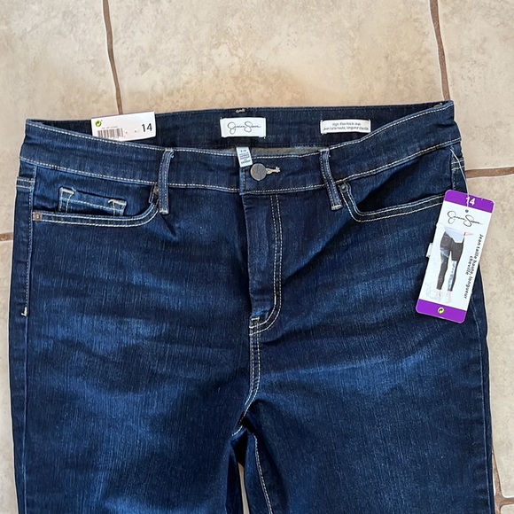 Jessica Simpson High-Rise Ankle Jean - Picture 2 of 4